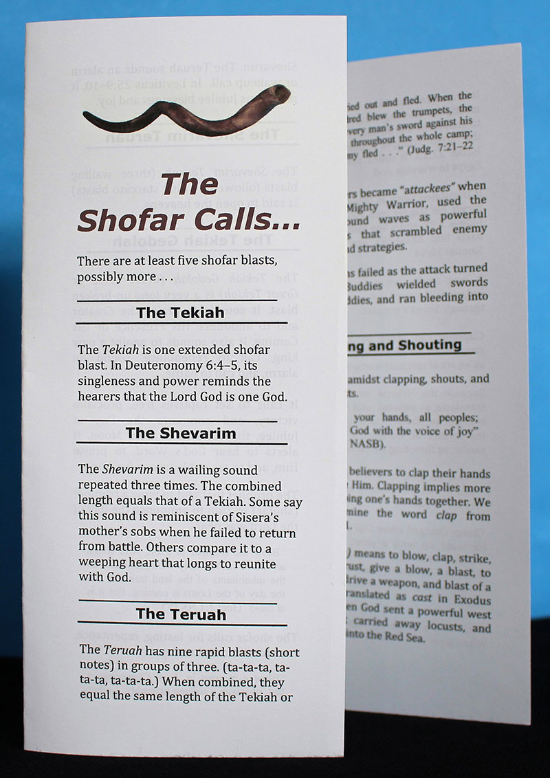 Ministry Literature The Shofar Calls